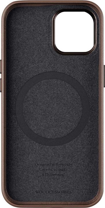 Produktbild Woodcessories Bio Leather Case (Apple iPhone 15)