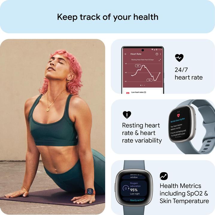 Produktbild Fitbit Versa 4 (40.50 mm)