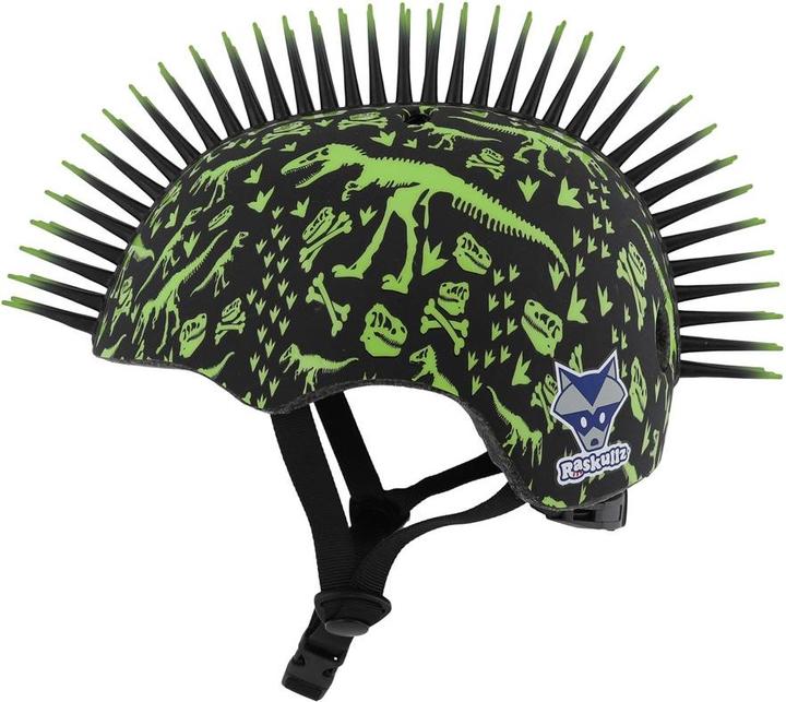 Image du produit MGA Casque pour enfants C-Remme T-Rex Bonez Mohawk Noir Taille S Child Fs 5+ (50-54 cm) (nouveau) (54 cm)
