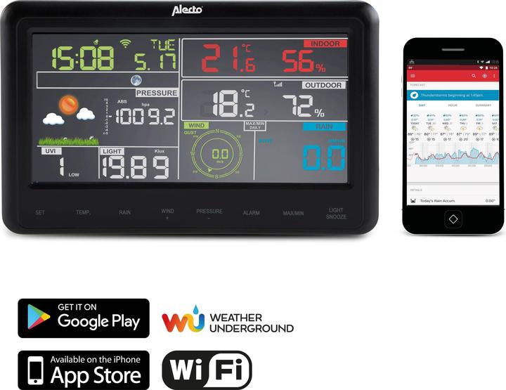 Actual product image Alecto WS-5500