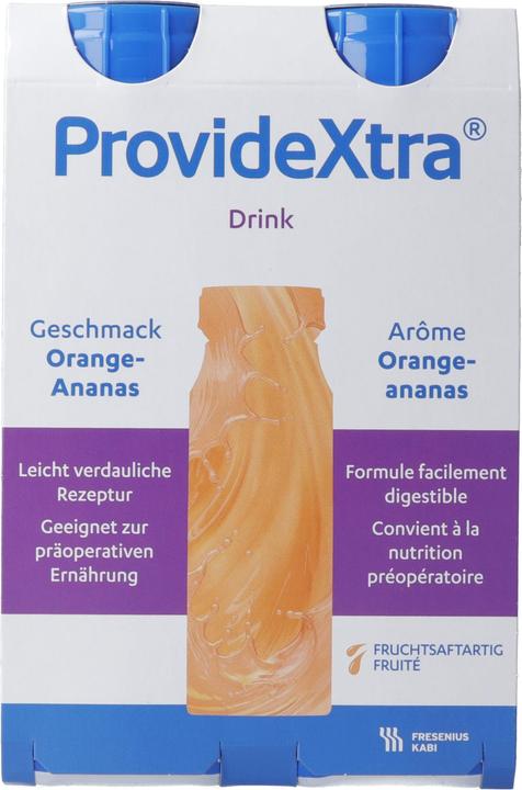 Image du produit Provide Xtra Boisson Orange Ananas (4x200ml) (4 pièce(s), Liquide, 1002 g)