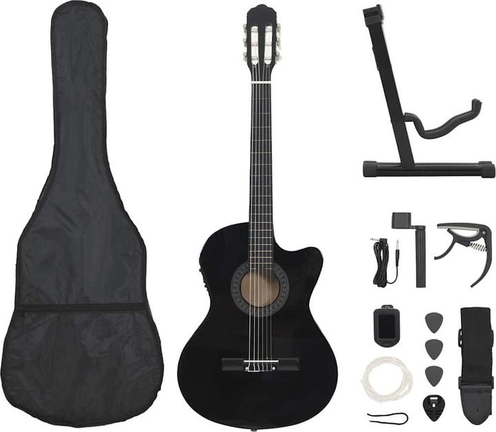 Immagine prodotto VidaXL Noll (Chitarra occidentale, Plastica rigida, Legno di tiglio)