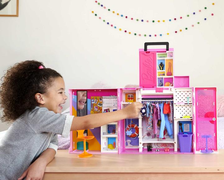 Image du produit Barbie Set de jeu Armoire de rêve
