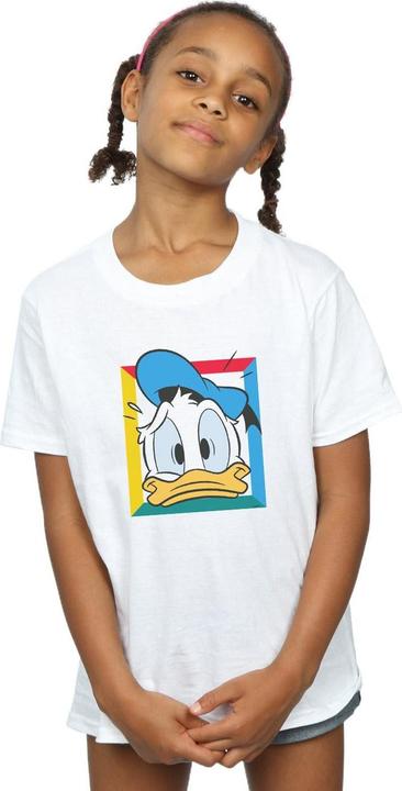 Immagine prodotto Disney Donald Duck Panicked Maglietta Ragazze (140, 146)