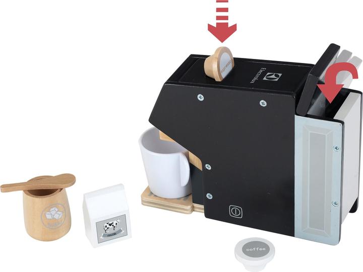 Actual product image Theo Klein Play household appliance Electrolux kitchen set wood