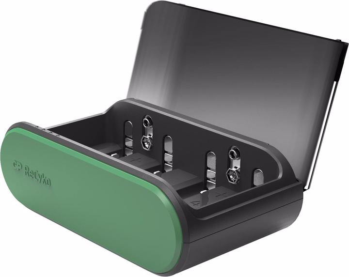 Produktbild GP Batteries ReCyko Universal Ladegerät AA/AAA/C/D/9V Akkus NEU (1 Stk., D, AAA, AA, C, 9V Block, 2100 mAh, Akku)
