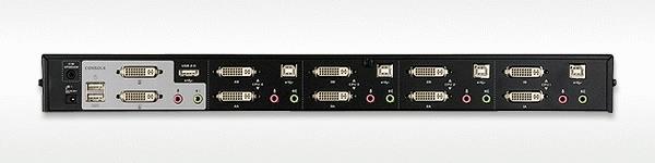 Immagine prodotto Aten 4 porte USB DVI Dual-Link Dual-Link Display/Audio