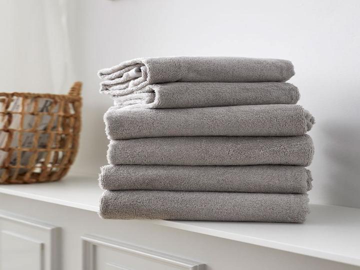 Produktbild Södahl Handtuch Comfort 50 x 100 cm, Hellgrau (50 x 100 cm)