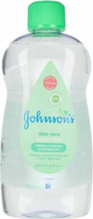 Image du produit Johnson & Johnson Huile corporelle à l'aloe vera Johnson's 500 ml