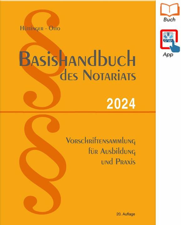 Immagine prodotto Basishandbuch des Notariats 2024 (Tedesco, Dirk Dr Otto, 2024)