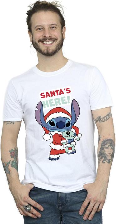 Produktbild Disney Lilo & Stitch Santa's Here TShirt (4XL)
