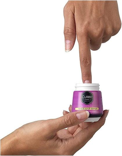 Image du produit Cutex Dissolvant pour vernis à ongles twist & scrub