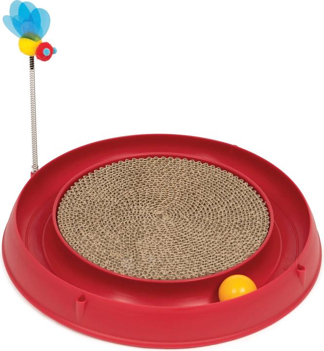 Catit Play Ball Circuit with Scratching Pad (Intelligence toy cat)