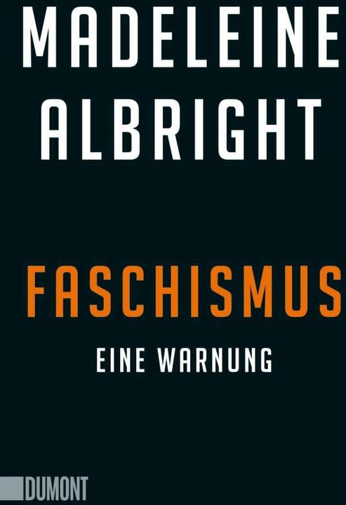 Immagine prodotto Faschismus (Tedesco, Madeleine Albright, 2019)