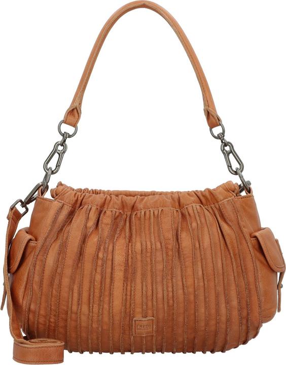 Produktbild FredsBruder Say Hello Schultertasche Leder 34 cm