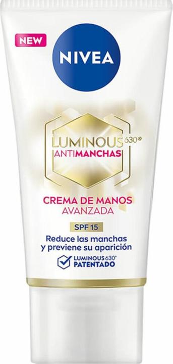 NIVEA Luminous 630 Antimanchas Hand Cream Spf15 50ml (50 ml)