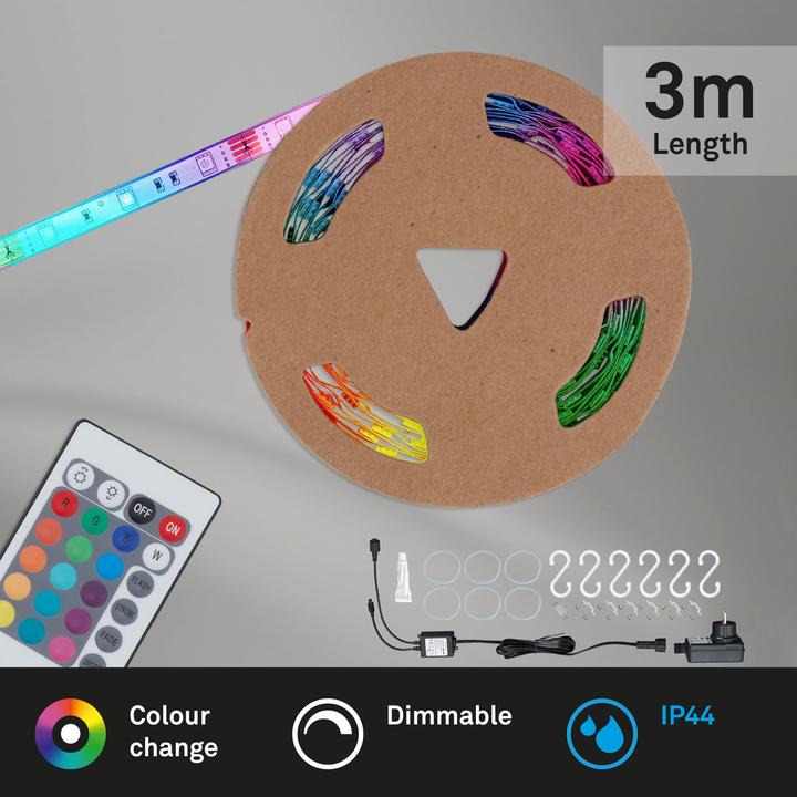 Actual product image Briloner LED Superline (RGB, 500 cm, Outdoor)