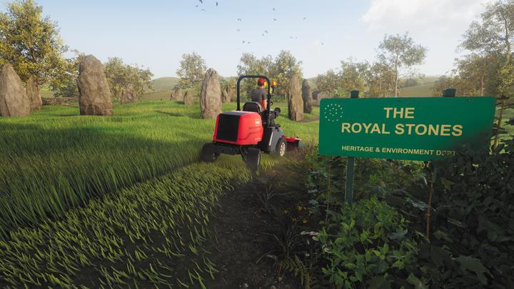 Actual product image Curve digital Lawn Mowing Simulator - Landmark Edition (PS4, EN)
