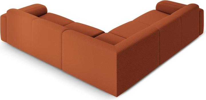 Actual product image Micadoni Symmetrical Corner Sofa, "Molino", 5 Seats, 252x252x75 Made in Europe (Corner sofa)