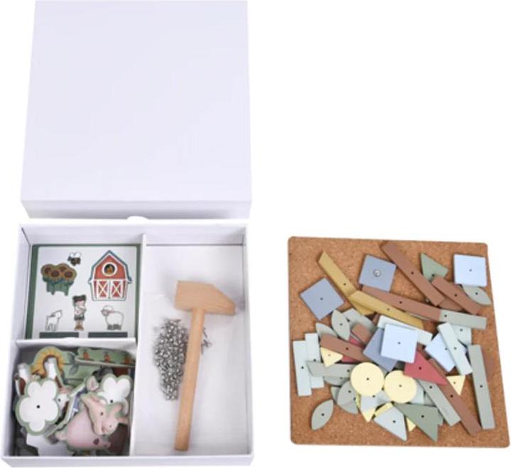 Image du produit Little Dutch Jeu de marteau ferme (Allemand, Anglais, Français, Italien, Suisse-allemand)
