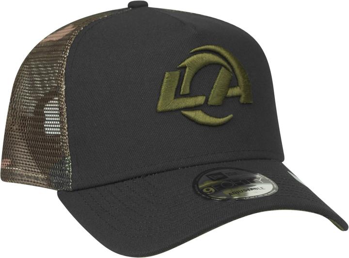 Image du produit New Era Snapback Trucker Cap - Los Angeles Rams wood camo (Taille unique)