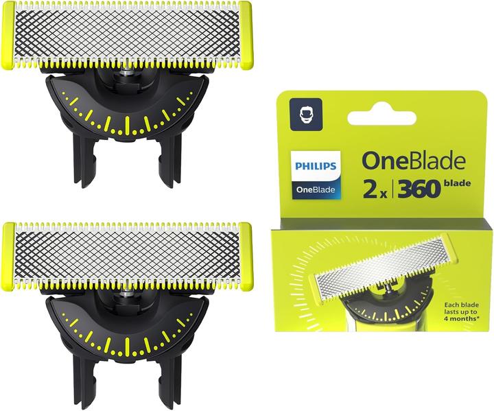 Actual product image Philips Norelco OneBlade OneBlade QP420/60 Replacement blade 360 (2 x)