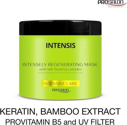 Image du produit Prosalon Masque capillaire régénérant à la kératine avec complexe auto-chauffant, extrait de bambou et