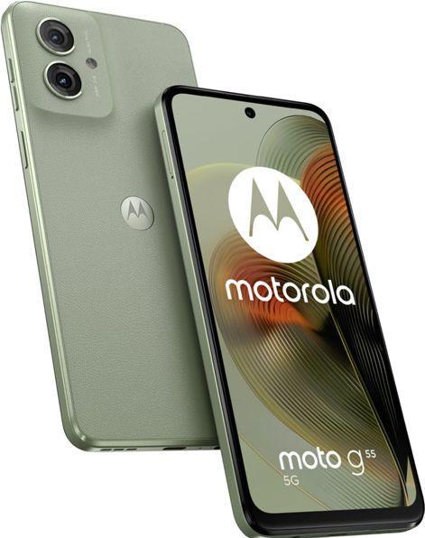 Produktbild Motorola Moto G55 (256 GB, Smoky Green, 6.49", Dual SIM, 50 Mpx, 5G)