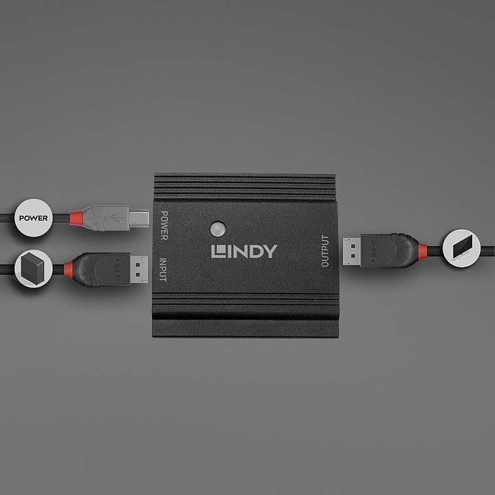 Image du produit Lindy 45m Répéteur HDMI 8K60 Prolonge une connexion HDMI 8K ultra haute vitesse