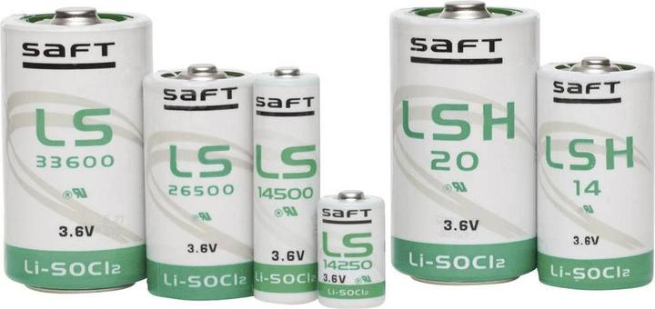 Actual product image Saft Special battery LS 14500 (1 pcs., AA, 2600 mAh)