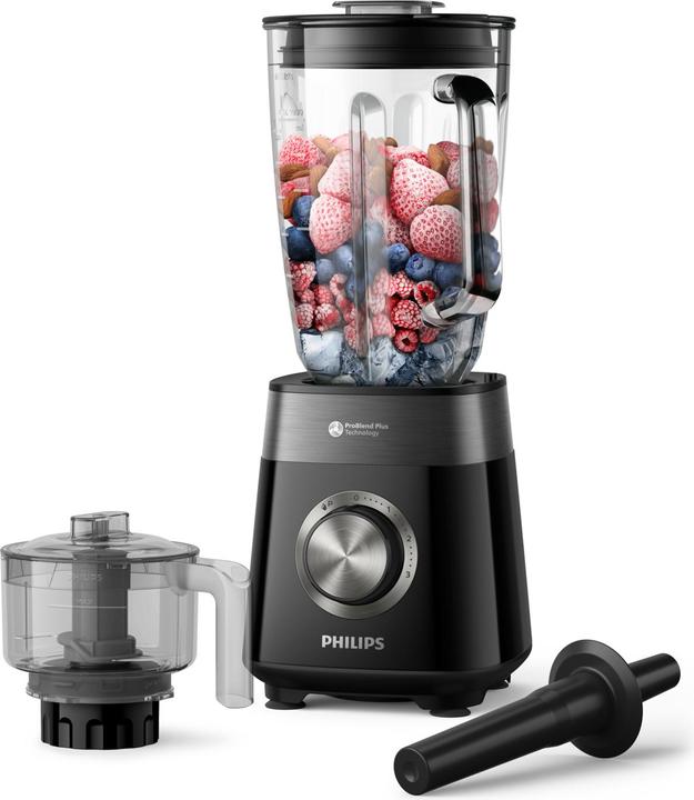 Actual product image Philips 5000 series HR3032/00 blender Tabletop blender Black (1200 W)