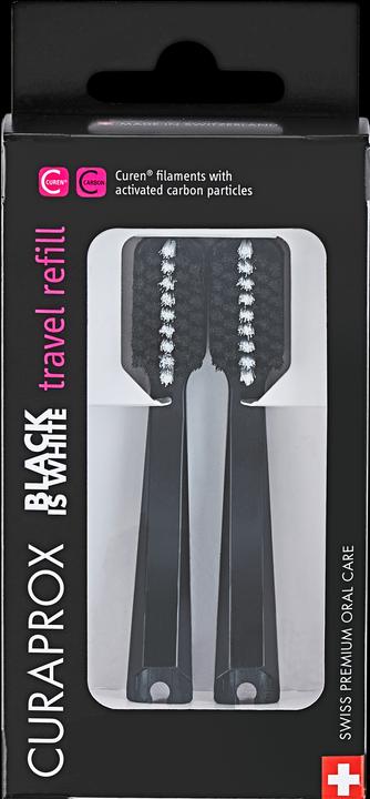 Produktbild Curaprox Black is white travel refill (Weich, 2 x)