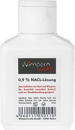 Wimpernwelle Phys. Kochsalzlösung (Wimpernshampoo)