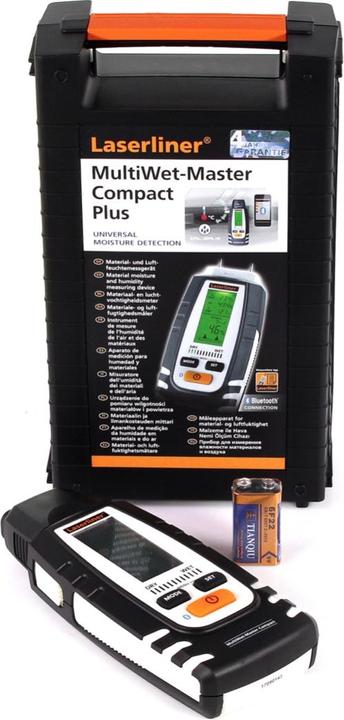 Produktbild Laserliner MultiWet-Master Compact Plus Materialfeuchtemessgerät Temperaturmessung