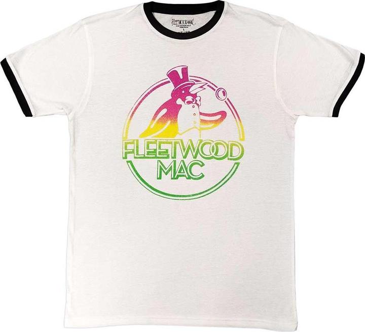 Actual product image Fleetwood Mac Unisex Adult Penguin T-Shirt (L)