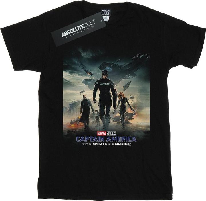 Immagine prodotto Marvel Captain America The Winter Soldier Poster Maglietta Uomo (5XL)