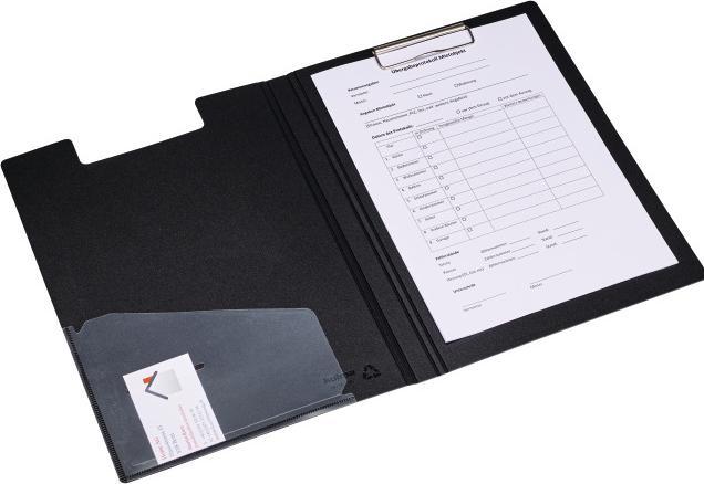 Produktbild Kolma Klemmbrett Selection A4 Recycling mit Deckelplatte schwarz (A4)