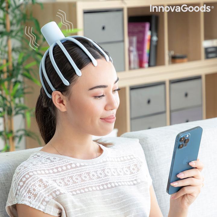 Immagine prodotto InnovaGoods Massaggiatore per la testa ricaricabile Helax