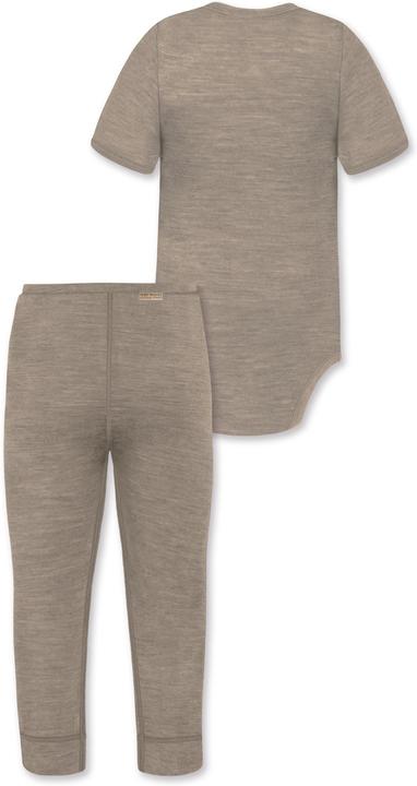 Image du produit Normani Bébé mérinos body manches courtes "Tihoi" et pantalon "Tutira" - 9613 (56)