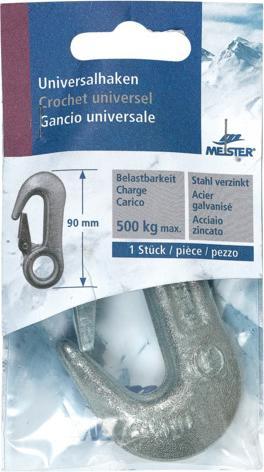 Actual product image Meister Tow hook galvanised (0.09 m)
