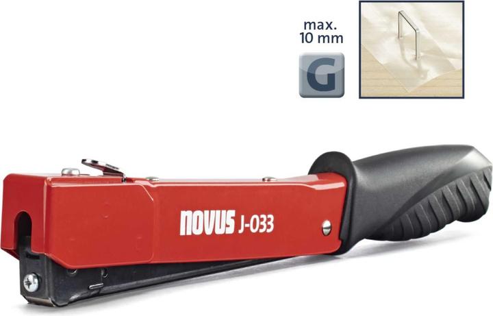 Actual product image Novus Hammer tacker J-033