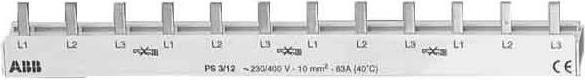 Actual product image ABB Phase rail