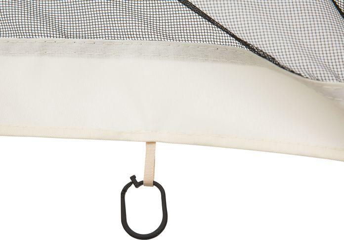 Immagine prodotto Swisshandel24 Moskitonetz für 3x4 Pavillon 4 Seitenteile Fliegennetz mit Haken Reissverschluss Mückennetz Insekten (400 cm, 352 cm)