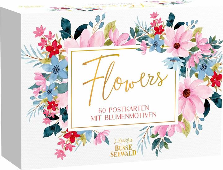 Immagine prodotto Fiori. 60 cartoline con motivi floreali (60 pz.)