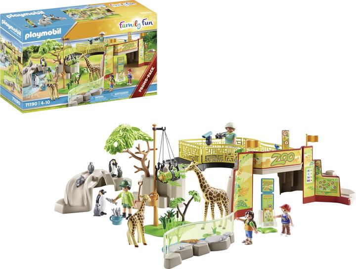 Produktbild Playmobil Erlebnis-Zoo (71190, Playmobil Family Fun)