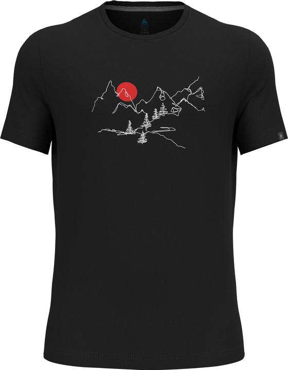 Image du produit Odlo T-shirt Nikko avec imprimé paysage (XL)