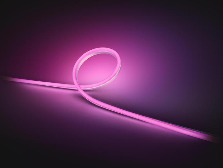 Produktbild Philips Hue Outdoor Lightstrip 5m DE-Stecker (Mehrfarbig, 500 cm, Outdoor)
