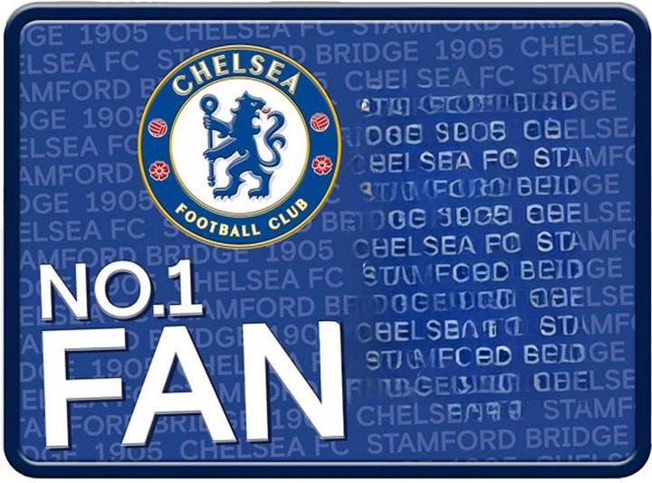 Produktbild Chelsea FC Gerahmte Plakette Metall Geprägt