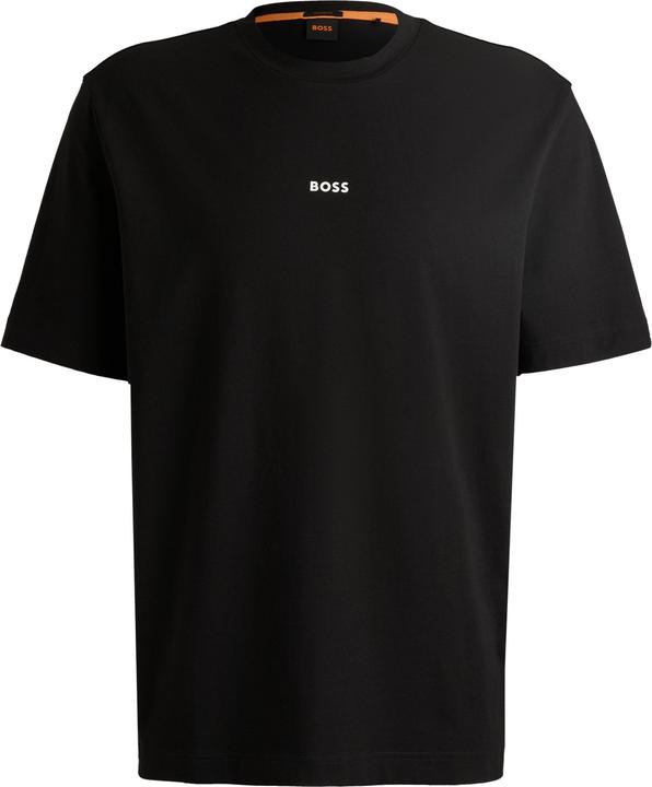 Hugo Boss Boss Orange Short Sleeve TChup T-Shirt Relaxed Fit Black