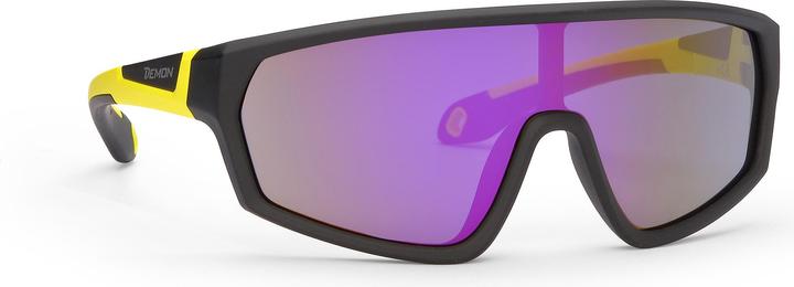 matt black-smoke purple mirror